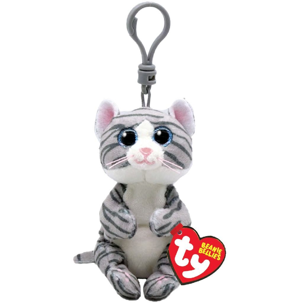 Ty Beanie Babies Bellies Clip Knuffel Kat Mitzi 10 Cm Default Title TY Clips Joy&Bloom