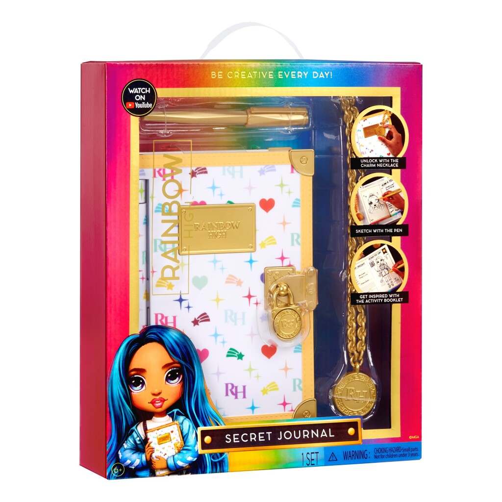 Rainbow High Secret Journal Vriendenboeken/Dagboeken Joy&Bloom