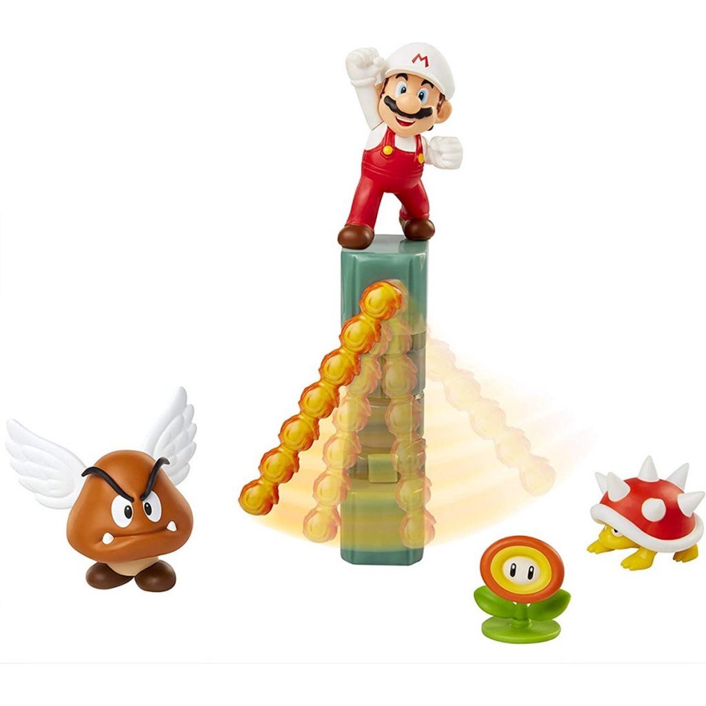 Jakks Super Mario Lava Castle Speelset Actiefiguren/Speelfiguren Joy&Bloom