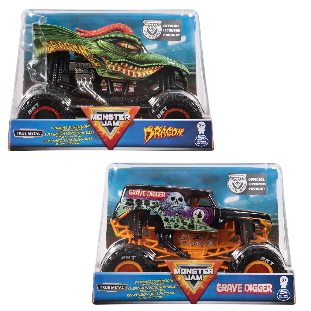 Monster Jam Die-Cast Monstertruck 1:24 Assorti Default Title Monstertrucks Joy&Bloom