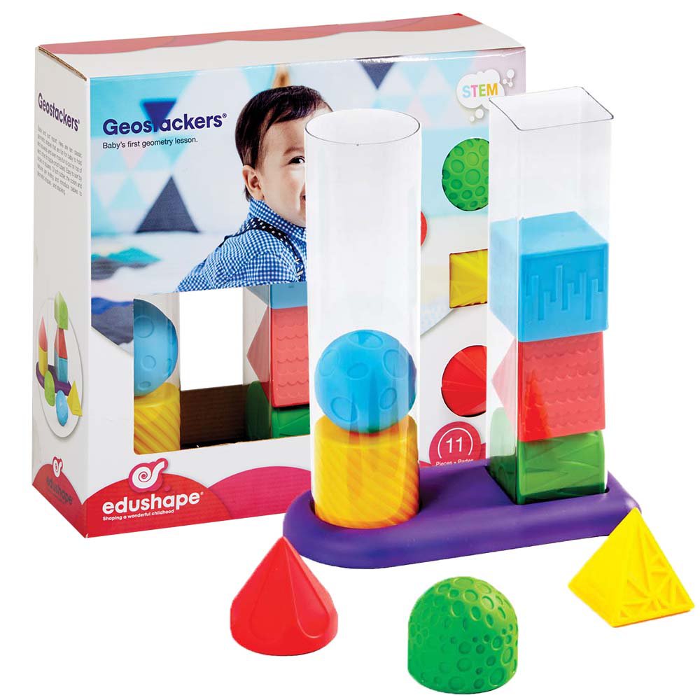 Edushape Geo Stapelfiguren Joy&Bloom