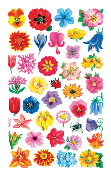 Avery Av-54304 Papieretiket Z-Design Creative Pakje A 3 Vel Bloempjes Hobby + Knutselen Joy&Bloom