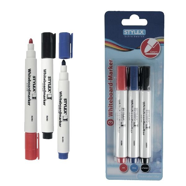 Toppoint Whiteboard Marker 3Stuks Default Title Schoolbord/Whiteboard Joy&Bloom