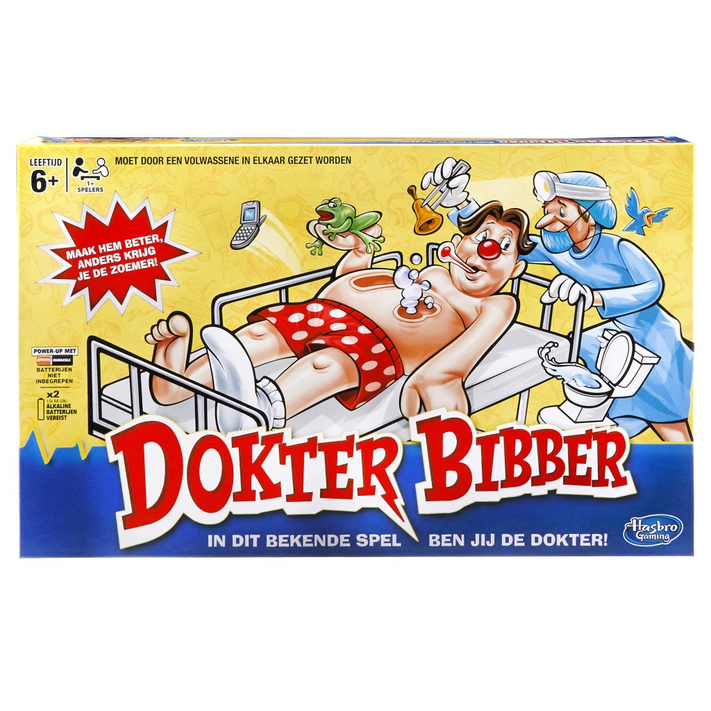 Hasbro Gaming Dokter Bibber Actiespellen Joy&Bloom
