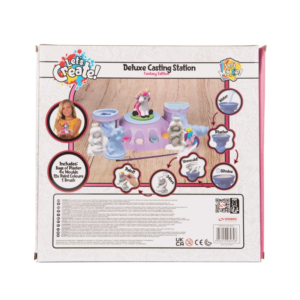 Lets Create! Gipsstation Eenhoorn Deluxe Hobby + Knutselen Joy&Bloom
