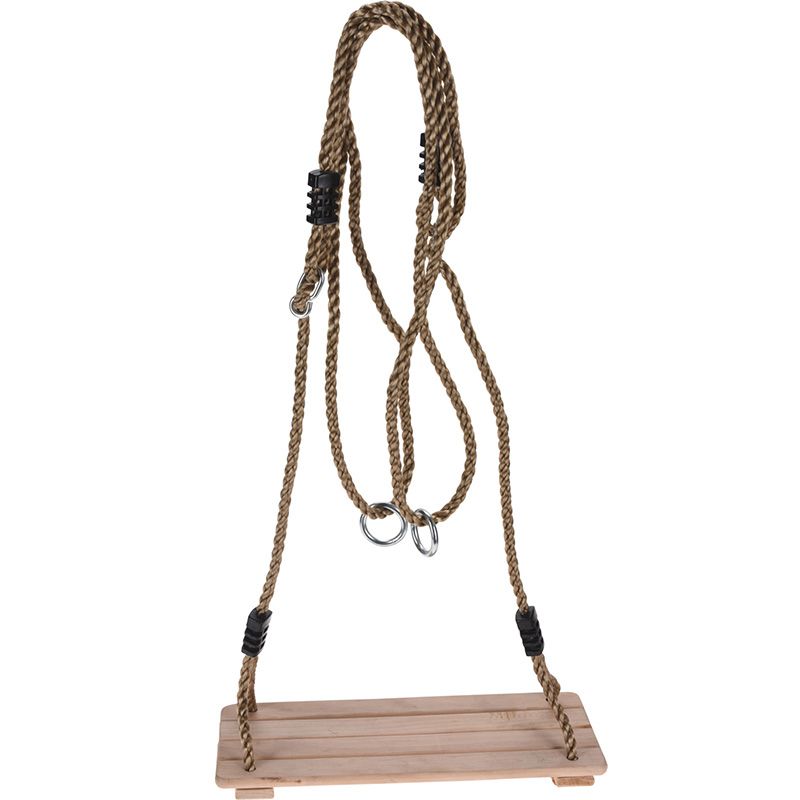 Houten Schommel - 40X16 Cm Default Title Buitenspeelgoed Joy&Bloom
