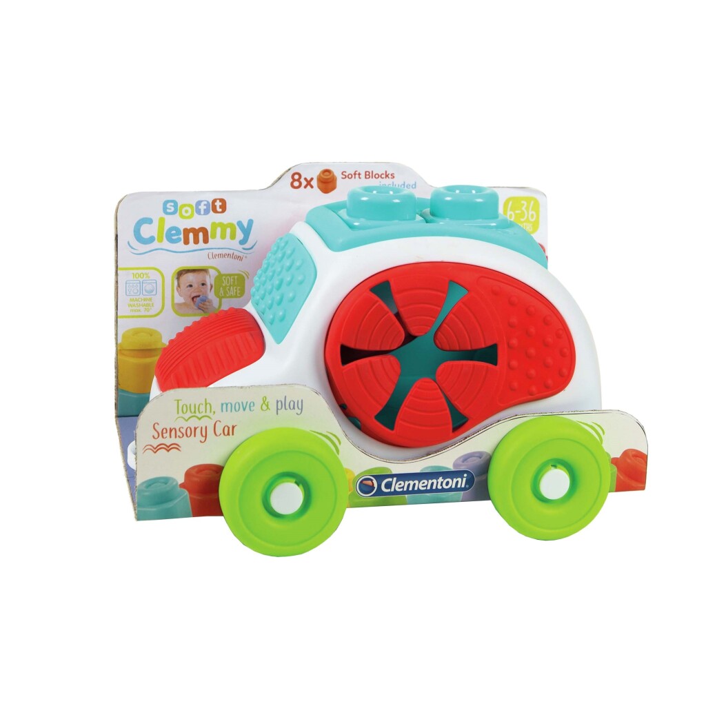 Clementoni Soft Clemmy Sensory Car Auto's & Voertuigen Joy&Bloom