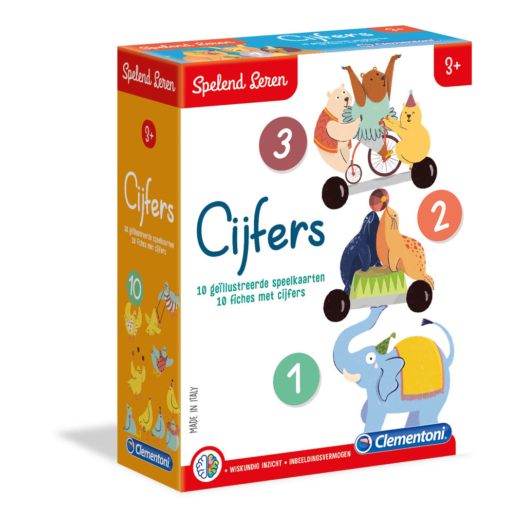 Clementoni Spelend Leren Cijfers Spelend Leren Joy&Bloom