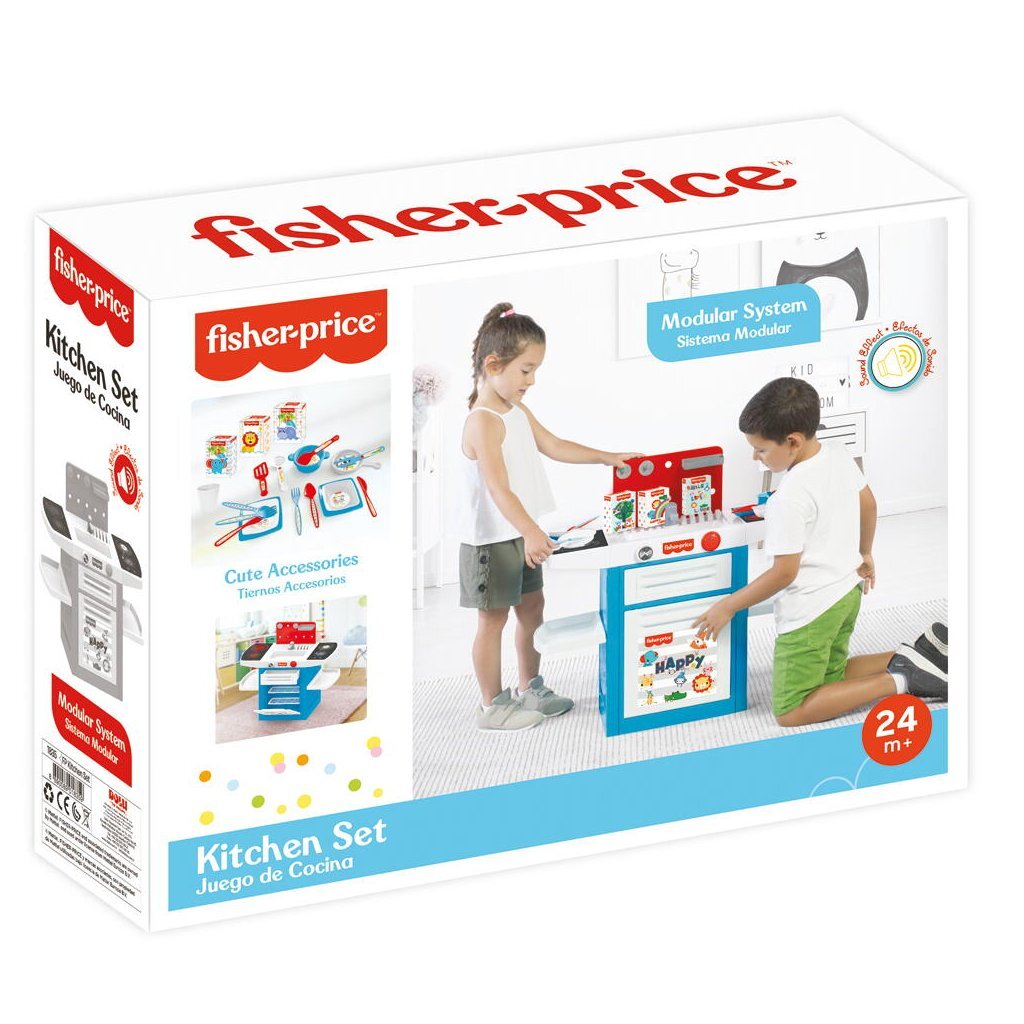 Dolu Fisher Price Keuken Speelset + Geluid Keukens Joy&Bloom