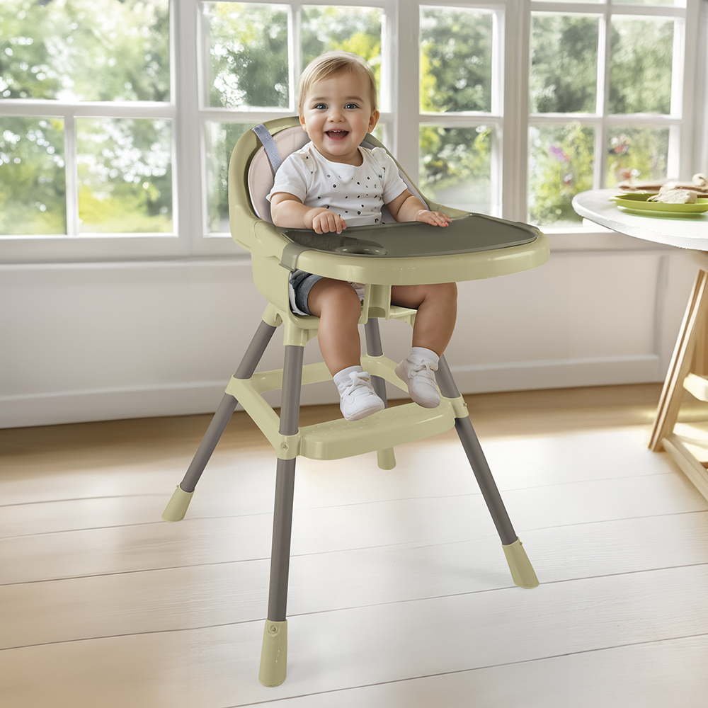 Dolu Premium Verstelbare Kinderstoel Green Kinderstoelen Joy&Bloom