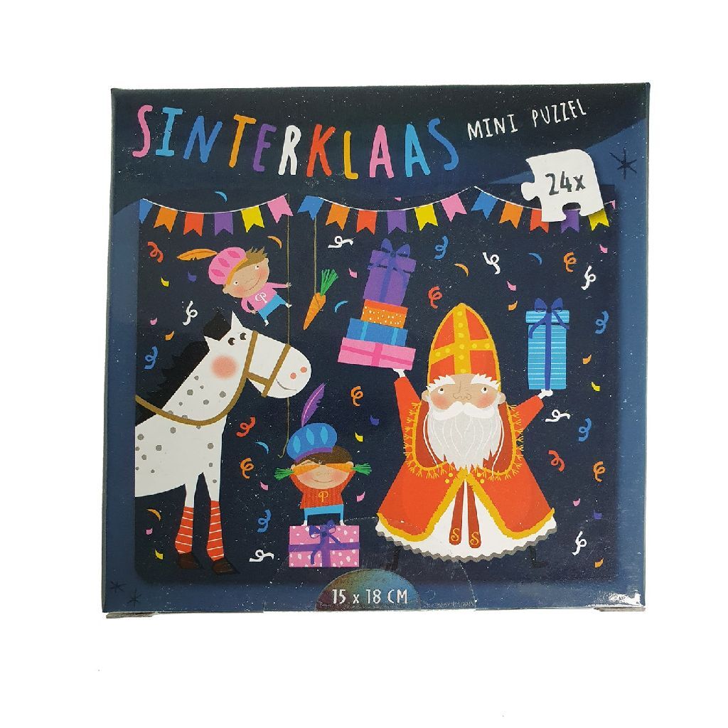 Basic Sinterklaas Mini Puzzel 24 Stukjes Default Title Sinterklaasartikelen Joy&Bloom