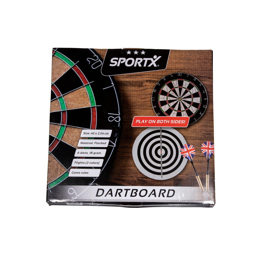 Sportx Dartbord 45 Cm Met 6 Darts Dart Joy&Bloom