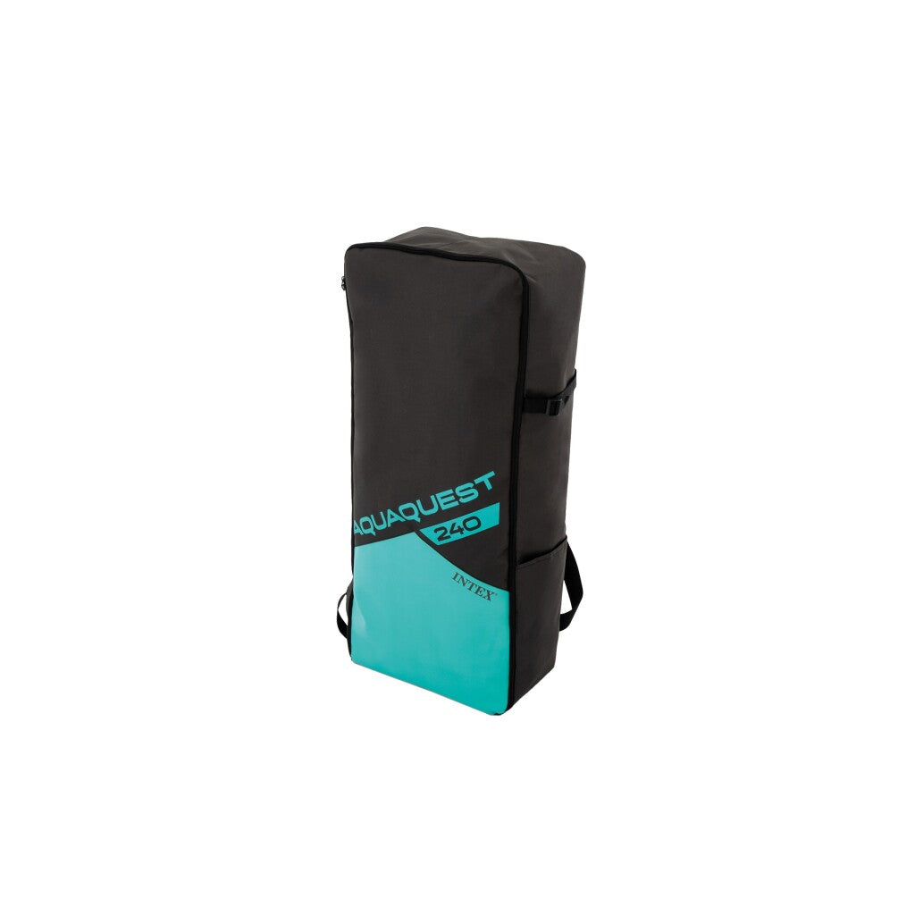 Intex 68241Np Aquaquest 240 Sup Board 244X76X13 Cm Wit/Lichtblauw Rubberboten/Opblaasboten Joy&Bloom