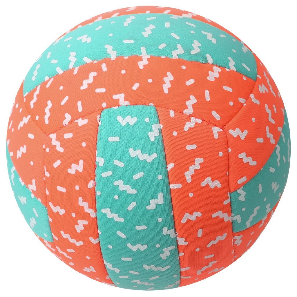 Overige Merken Volleybal Neopreen 21 Cm Mint/Rood Default Title Ballen Joy&Bloom