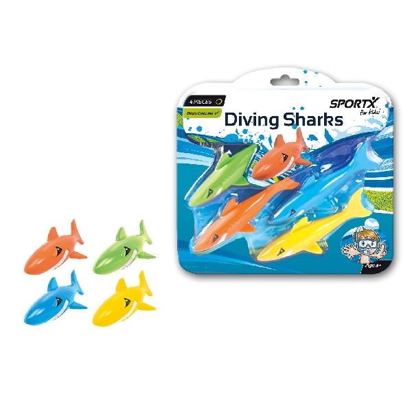 Sportx Diving Sharks Default Title Relaxen en Spelen Joy&Bloom