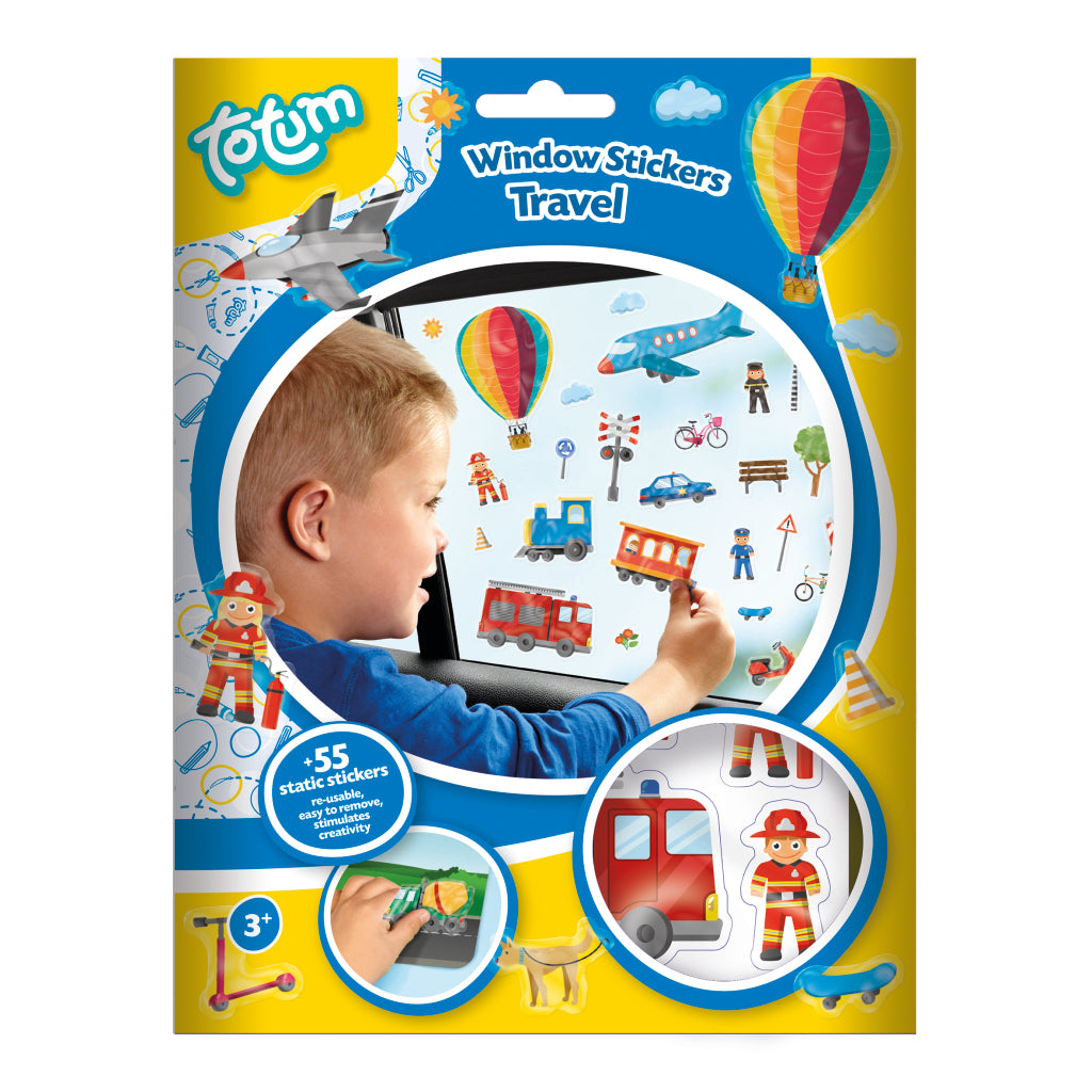 Totum Raamstickers Reizen Stickerboeken + Sets Joy&Bloom