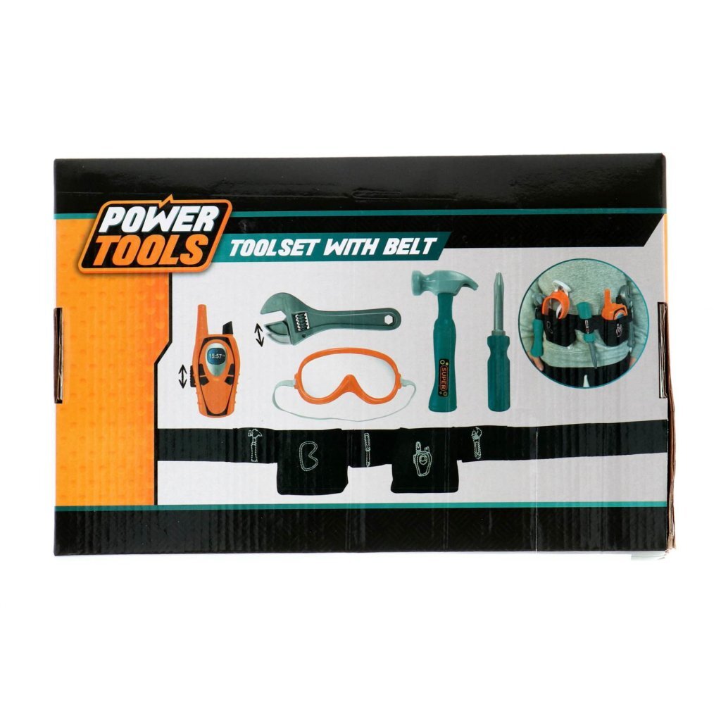 Power Tools Gereedschapset In Riem 6-Delig Gereedschap Joy&Bloom