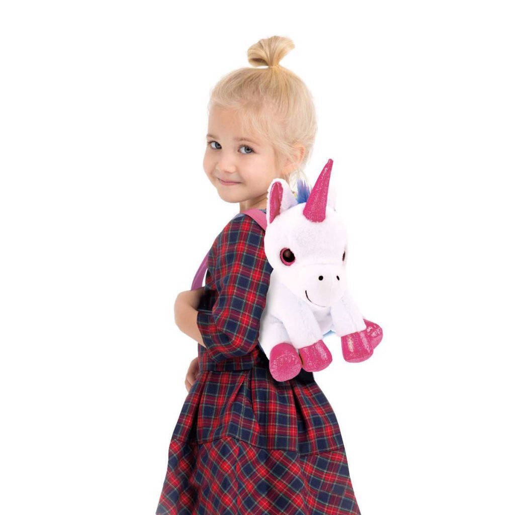 Toi-Toys Eenhoorn Knuffel Rugzak 30 Cm Rugzakken en Tassen Joy&Bloom
