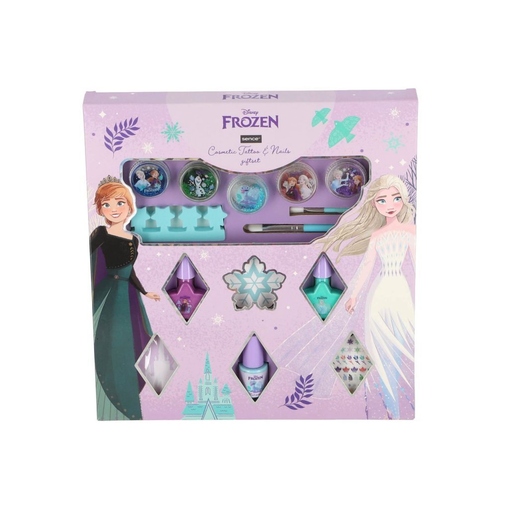 Disney Frozen Giftset Tattoo &Amp; Nails 13-Delig Default Title Make-up en Haar Joy&Bloom