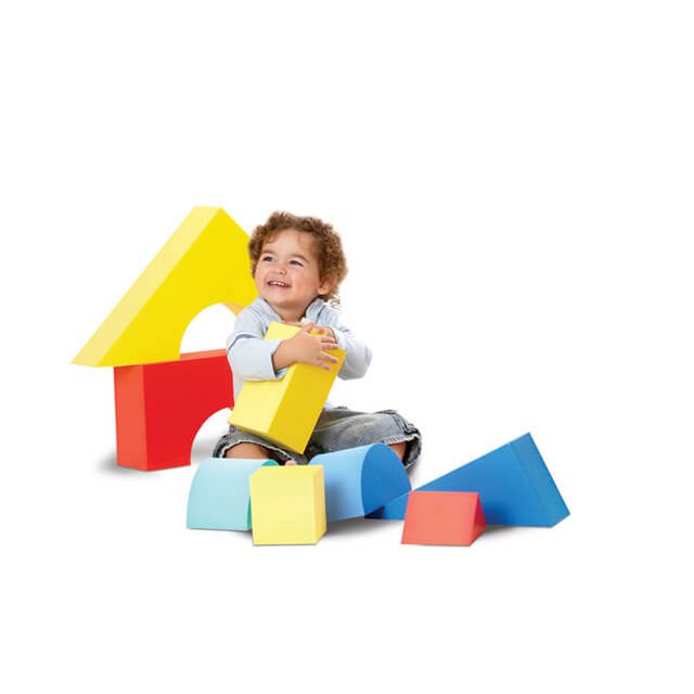 Edushape Reusachtige Blokken - 32 stuks Joy&Bloom