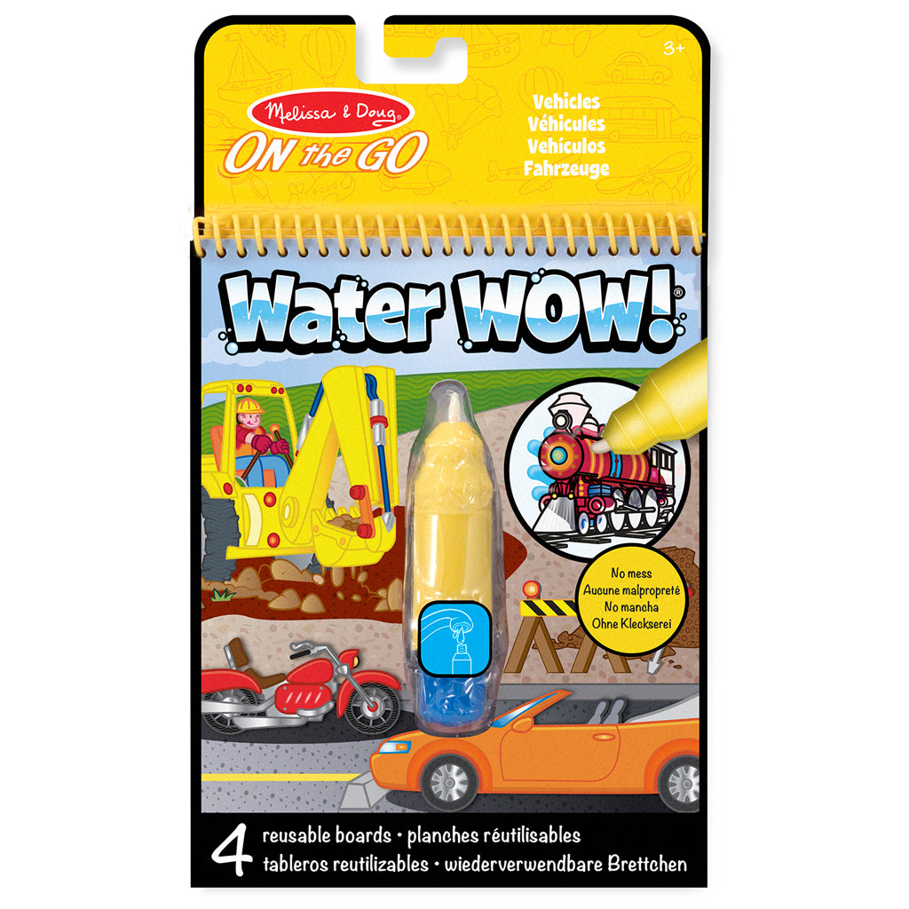 Melissa & Doug Melissa &Amp; Doug Verven Met Water Voertuigen Kleuren Diversen Joy&Bloom