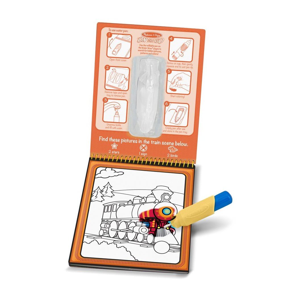 Melissa & Doug Melissa &Amp; Doug Verven Met Water Voertuigen Default Title Kleuren Diversen Joy&Bloom