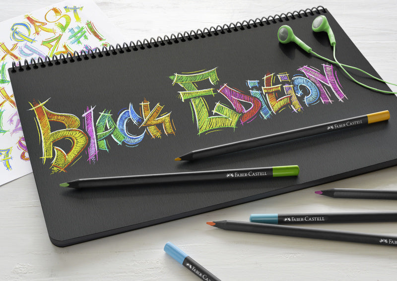 Faber Castell Fc-116424 Kleurpotloden Black Edition In Etui 24 Stuks Kleurpotloden Joy&Bloom