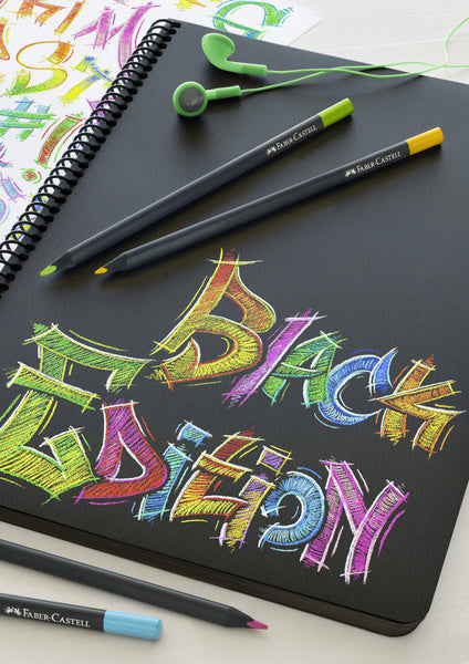 Faber Castell Fc-116424 Kleurpotloden Black Edition In Etui 24 Stuks Kleurpotloden Joy&Bloom