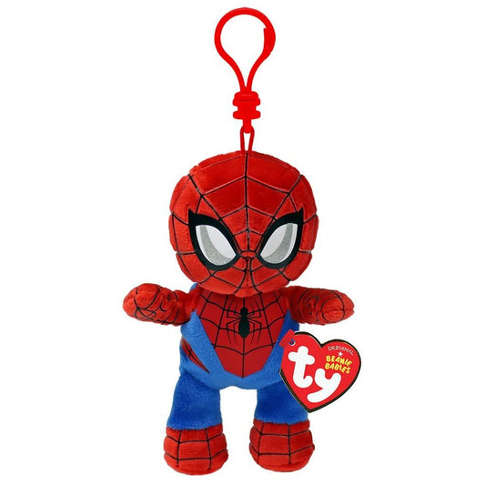 Ty Beanie Babies Clip Marvel Knuffel Spiderman 12 Cm Default Title TY Clips Joy&Bloom