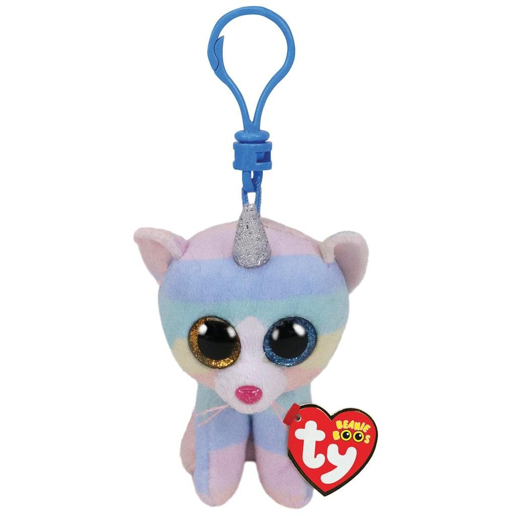 Ty Beanie Boo'S Clip Knuffel Kat Heather