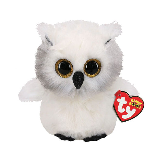 Ty Beanie Boos Knuffel Uil Austin 15 Cm Default Title TY Beanie Boos Joy&Bloom