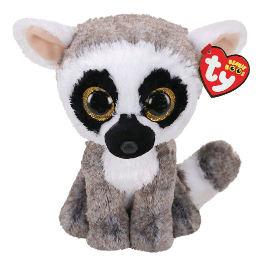 Ty Beanie Boos Ringstaartmaki Knuffel Linus 24 Cm Default Title TY Beanie Boos Joy&Bloom