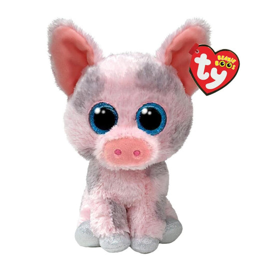 Ty Beanie Boos Knuffel Varken Hambone 15 Cm Default Title TY Beanie Boos Joy&Bloom