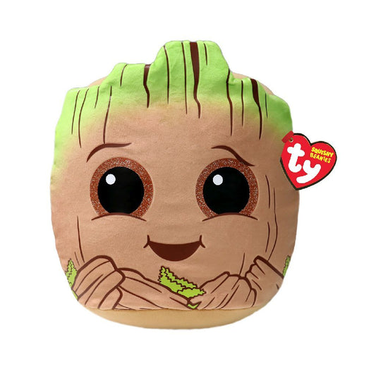 Ty Squishy Beanies Knuffel Marvel Groot 20 Cm Default Title TY Squish a Boo Knuffelkussens Joy&Bloom