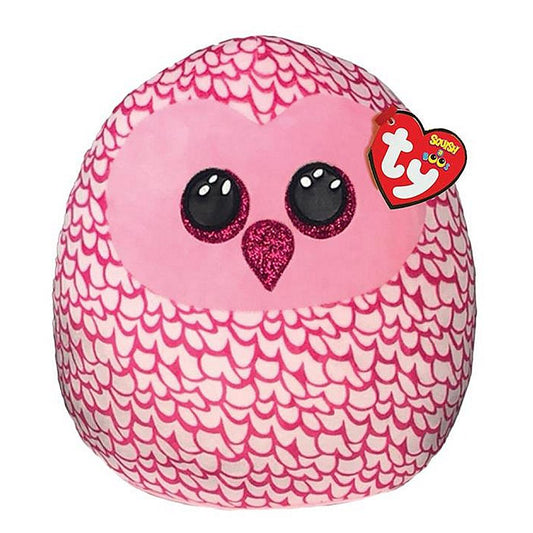 Ty Squish A Boo Knuffelkussen Uil Pinky 23 Cm Default Title TY Squish a Boo Knuffelkussens Joy&Bloom