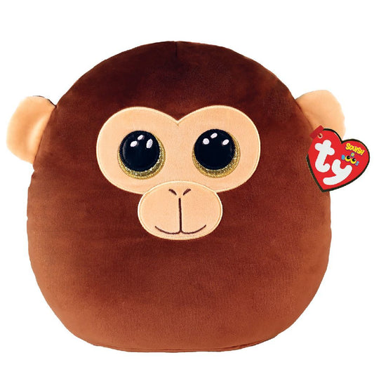 Ty Squish A Boo Knuffelkussen Aap Dunston 31X23X31 Cm Default Title TY Squish a Boo Knuffelkussens Joy&Bloom