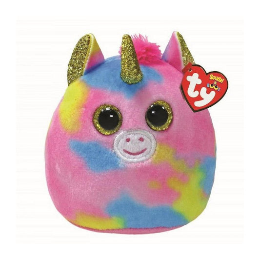 Ty Squish A Boo Knuffelkussen Eenhoorn Fantasia 8 Cm Default Title TY Squish a Boo Knuffelkussens Joy&Bloom