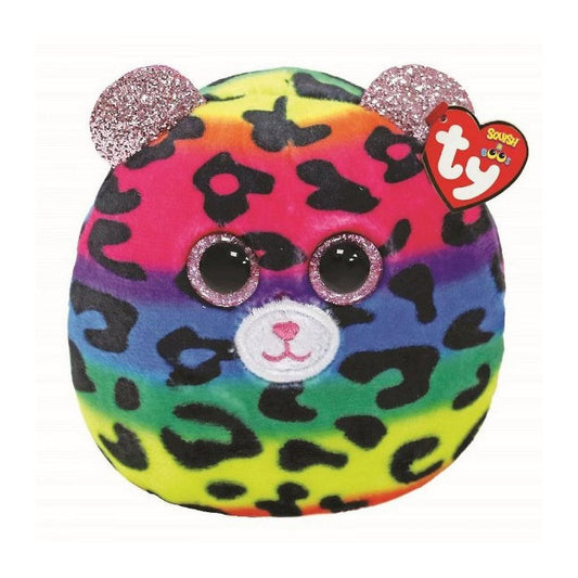Ty Squish A Boo Knuffelkussen Luipaard Dotty 8 Cm Default Title TY Squish a Boo Knuffelkussens Joy&Bloom