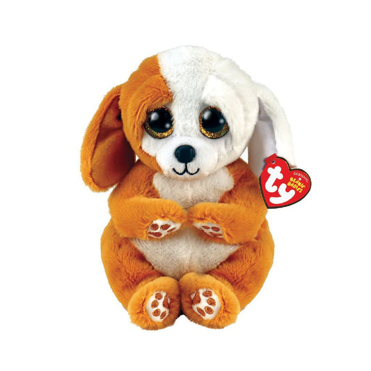 Ty Beanie Babies Knuffel Hond Ruggles 15 Cm Default Title TY Beanie Bellies Joy&Bloom