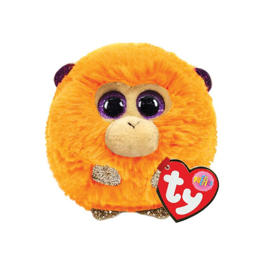 Ty Puffies Knuffel Aapje Coconut 8 Cm Default Title TY Beanie Balls Joy&Bloom