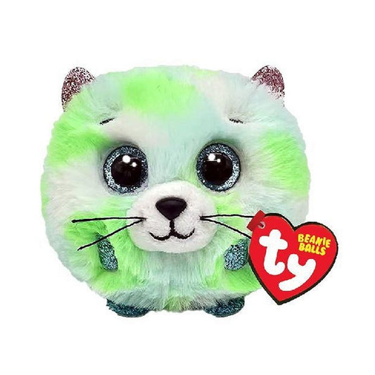 Ty Beanie Balls Knuffel Kat Evie 10 Cm Default Title TY Beanie Balls Joy&Bloom