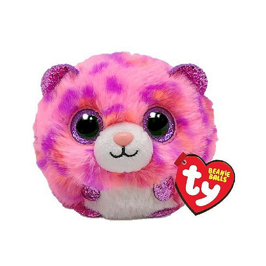 Ty Beanie Balls Knuffel Luipaard Topaz 10 Cm Default Title TY Beanie Balls Joy&Bloom
