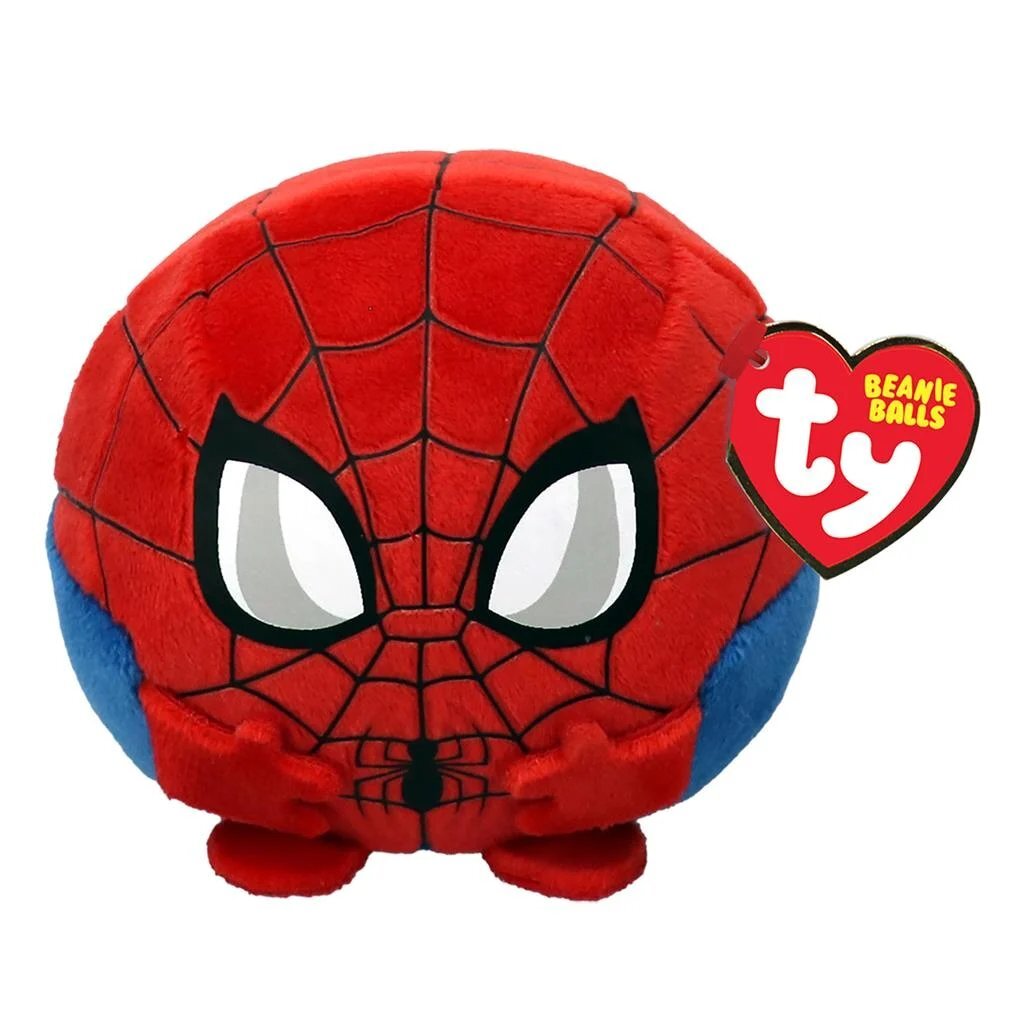 Ty Beanie Balls Marvel Knuffel Spiderman 10 Cm Default Title TY Beanie Balls Joy&Bloom