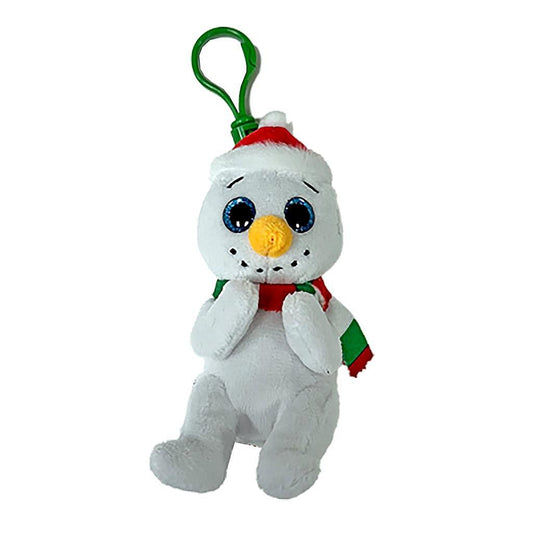 Ty Beanie Boos Clip Knuffel Sneeuwman Brrrnard 7 Cm Default Title TY Clips Joy&Bloom