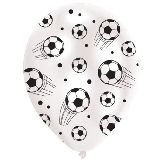 Basic Voetbal Ballonnen 27.5 Cm 6 Stuks Default Title Ballonnen Joy&Bloom