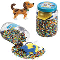 Hama Strijkkralen Multicolor Met Hond En Zeshoekplaat 7000 Stuks Default Title Strijkkralen Joy&Bloom