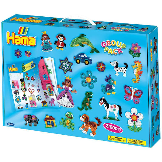 Hama Strijkkralen Basisdoos 21000 Stuks Default Title Strijkkralen Joy&Bloom