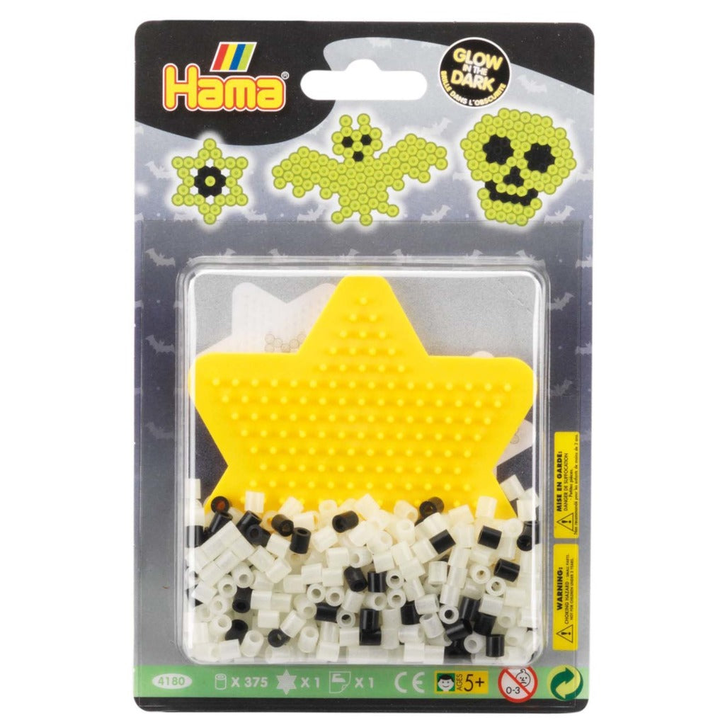 Hama Strijkkralen Glow In The Dark Set 375 Stuks Default Title Strijkkralen Joy&Bloom