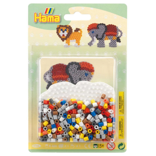 Hama Strijkkralen Wilde Dieren Set 450 Stuks Default Title Strijkkralen Joy&Bloom