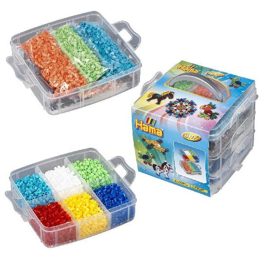 Hama Strijkkralen Storage Box Small 6000 Stuks Default Title Strijkkralen Joy&Bloom